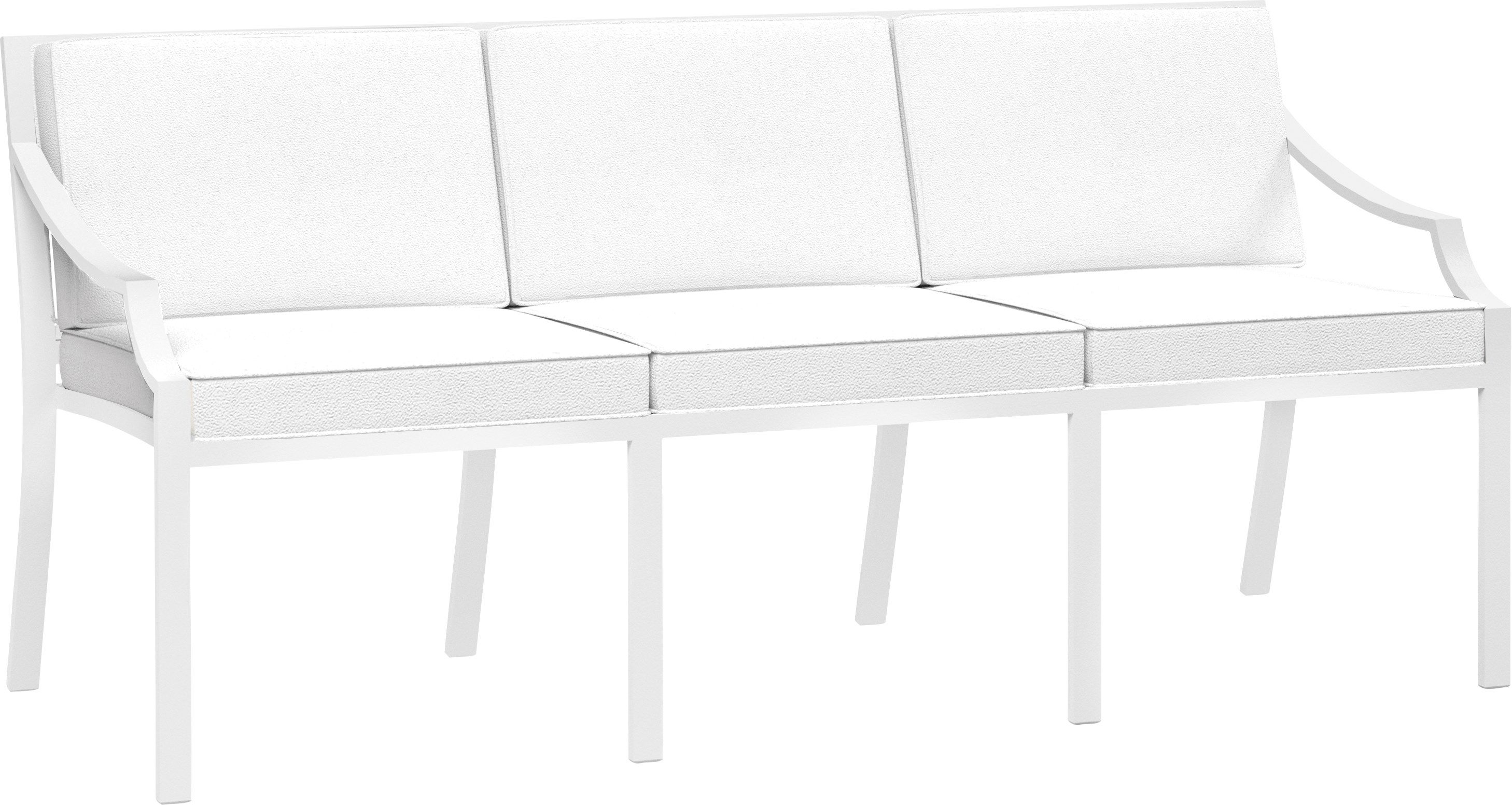 3-местный алюминиевый садовый диван JANUS et Cie Fiore ARCH-00146614 - Вид №4