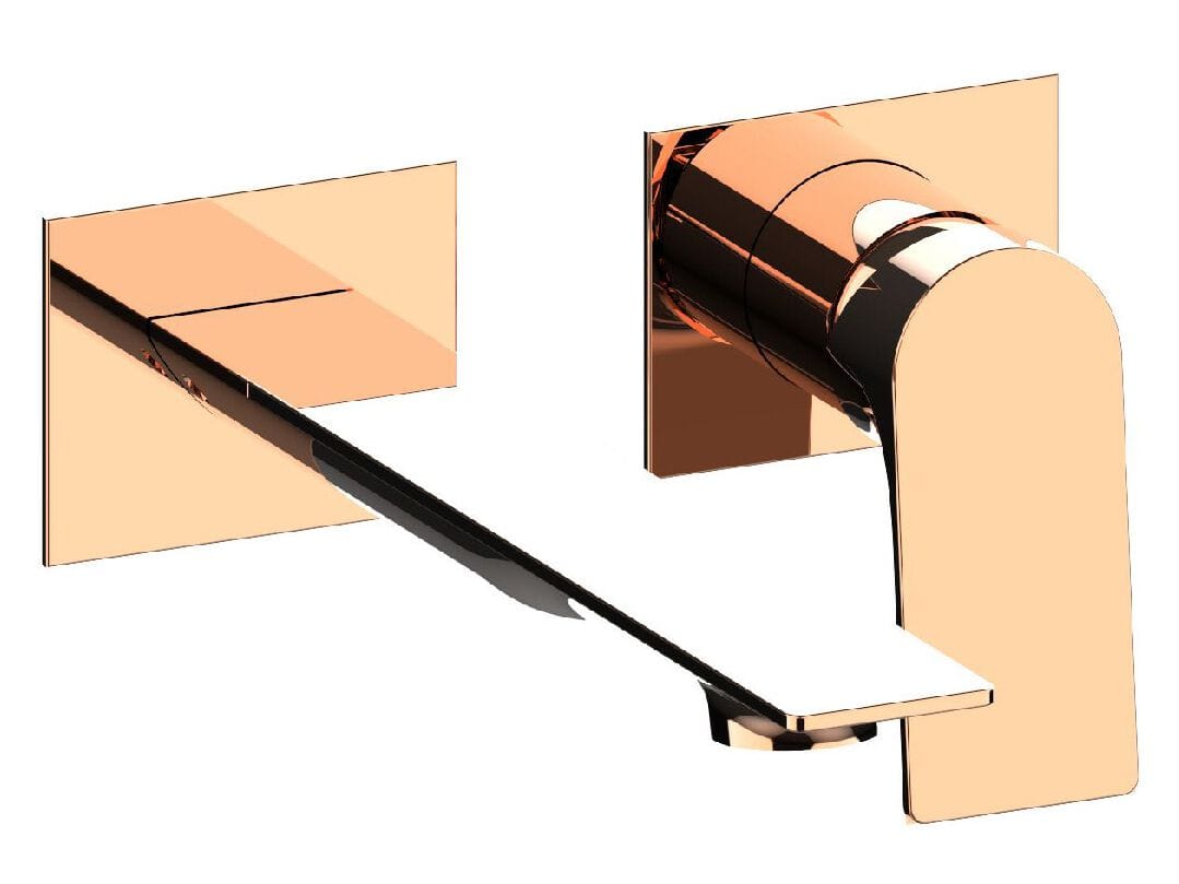 Однорычажный настенный смеситель для раковины с 2 отверстиями Rubinetterie Frattini Narciso ARCH-00016649