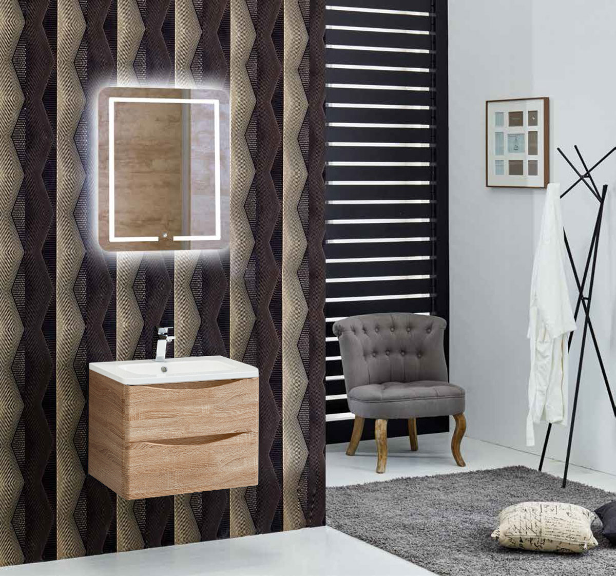 VMC-1R600WO База под раковину Vincea Roberta Santreyd