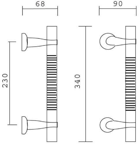 Pasini Ручка из латуни  0412  - Вид №5