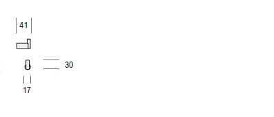 Вешалка для полотенец из хромированной латуни De Rosso мирт ARCH-00148087 - Вид №1