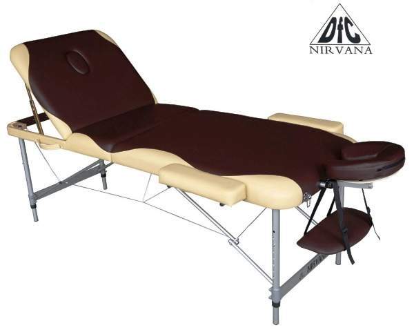 TS3215_BB Массажный стол бежевый NIRVANA ELEGANT PRO DFC 