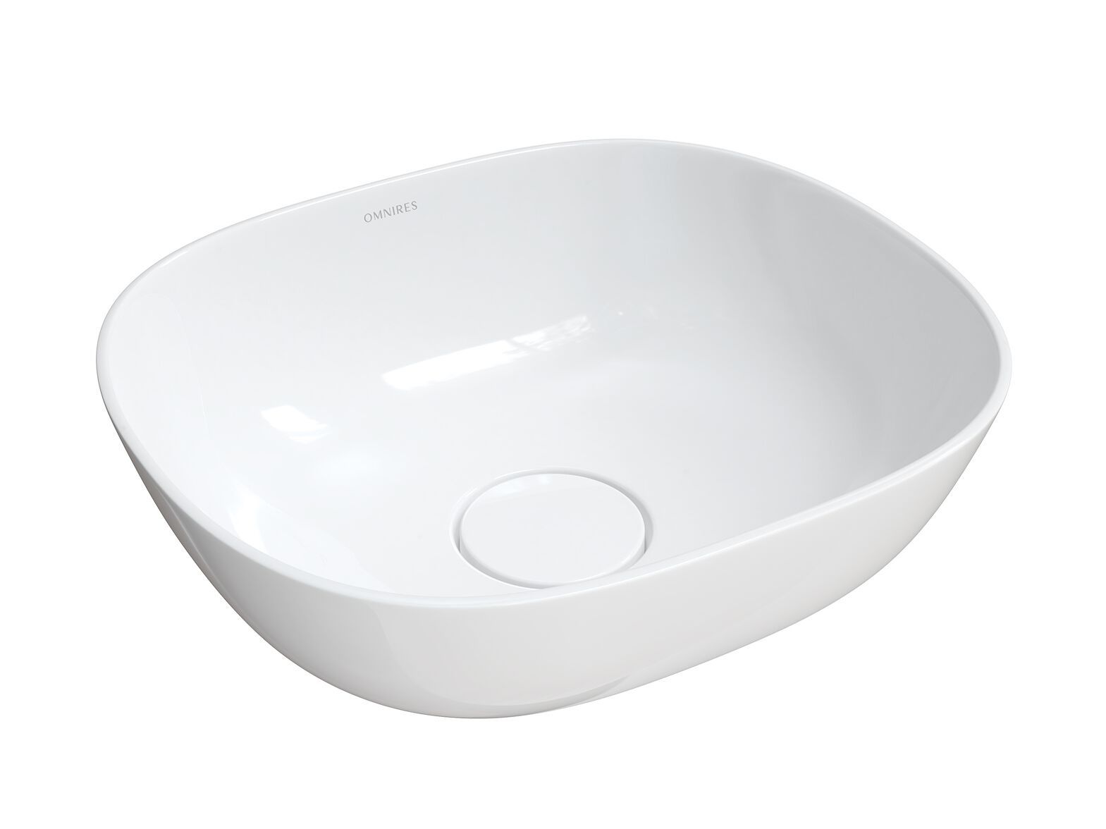 Овальная столешница из композитного материала OMNIRES Silk M+ ARCH-00088281