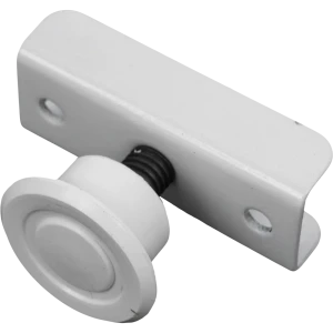 Ножка для мебели круглая M8 регулируемая 16 мм белая 2 шт