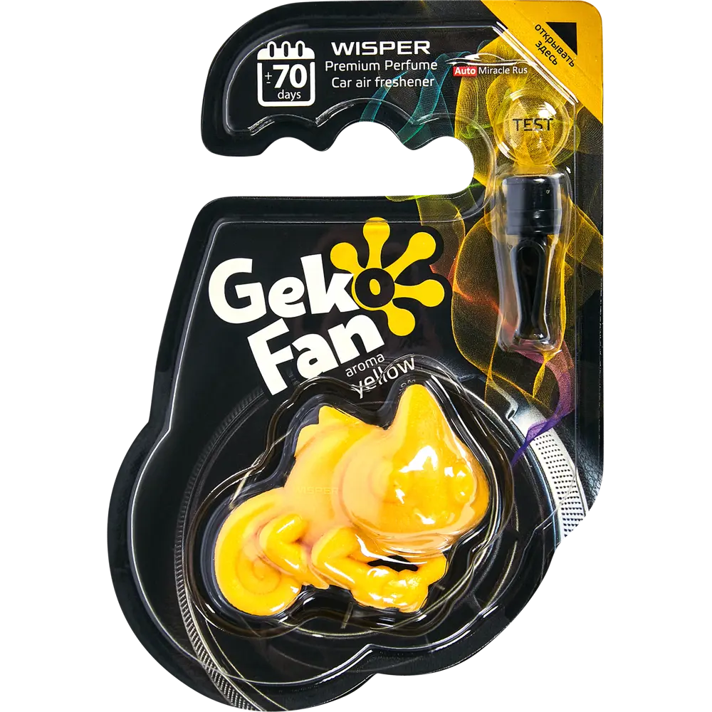 Ароматизатор Wisper Gekofan Yellow STLM-2054951