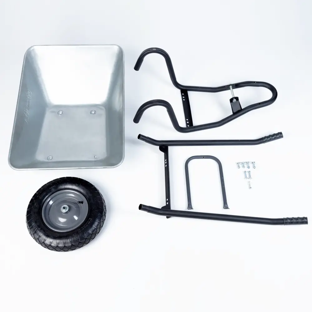 Садовая тачка Павловская заря 90л с пневматическим колесом 89208731 STLM-1580098 - Вид №1