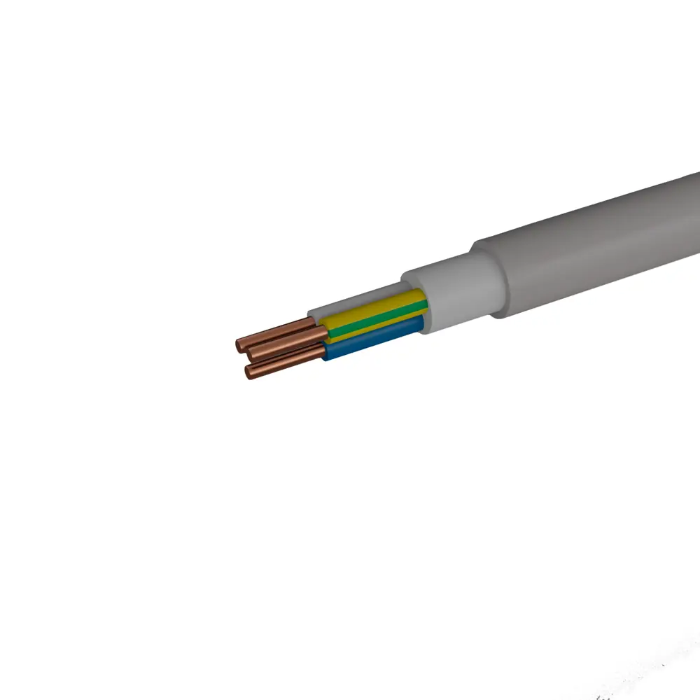 Электрический кабель Госток NYMнг-LS 3x1.5 10 м ГОСТ 89452012 STLM-2078566 