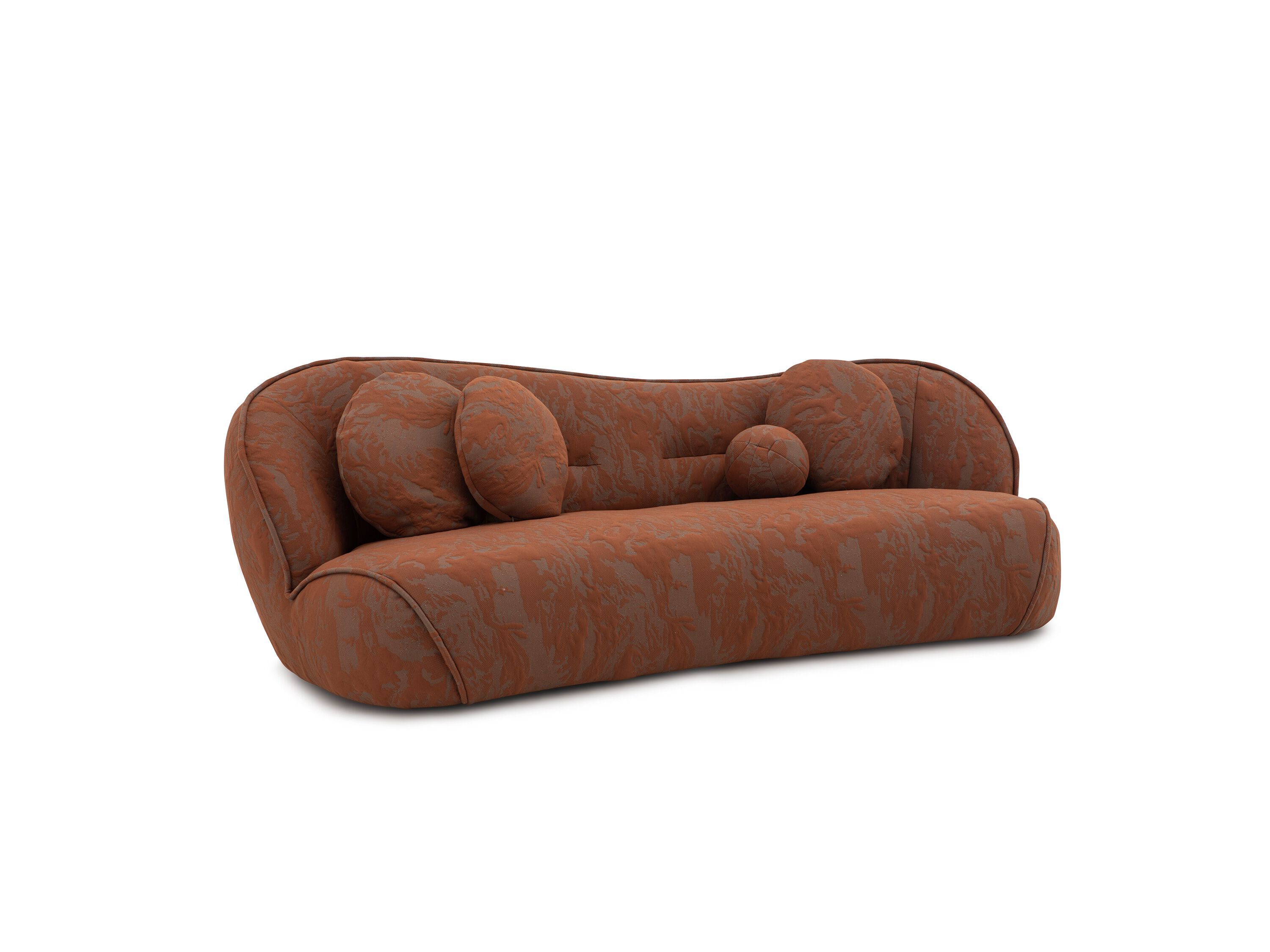 Изогнутый диван из ткани CAMPO DE' FIORI Wave ARCH-00005483 - Вид №2