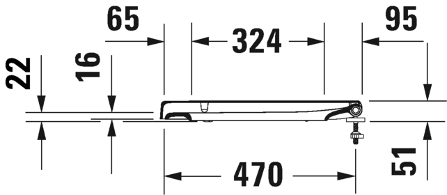 0063390000 Крышка сиденье для унитаза Duravit Starck 3 - Вид №4