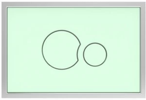 Redi Кнопка смыва для стеклянного унитаза Nicoll P2vm706