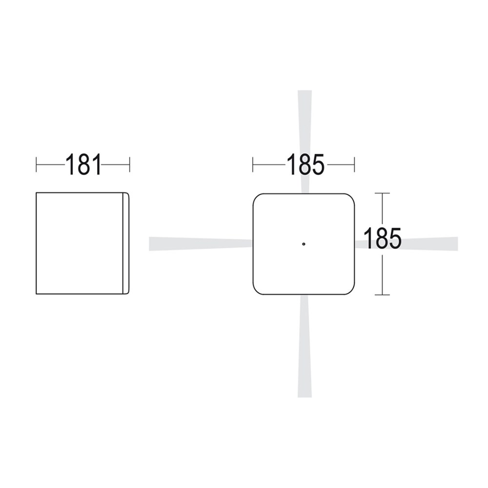 MaxiBivio 4 LE Ghidini Bivio .05 Темно-Cерый (Матовый)  - Вид №1