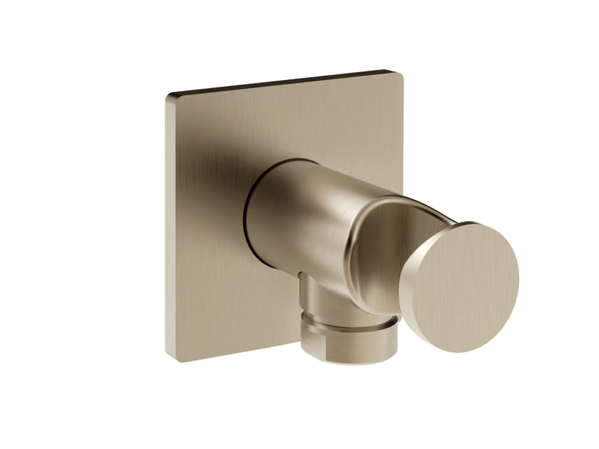 Держатель для душа из хромированной латуни с водоотводом Gessi реверс ARCH-00063290