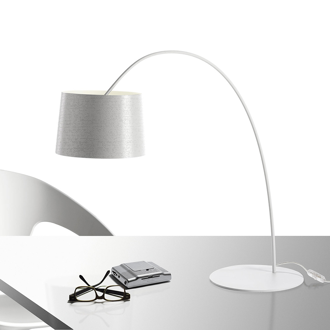 Foscarini 1590012 10 Twiggy tavolo bianco лампа настольная 90748 - Вид №1