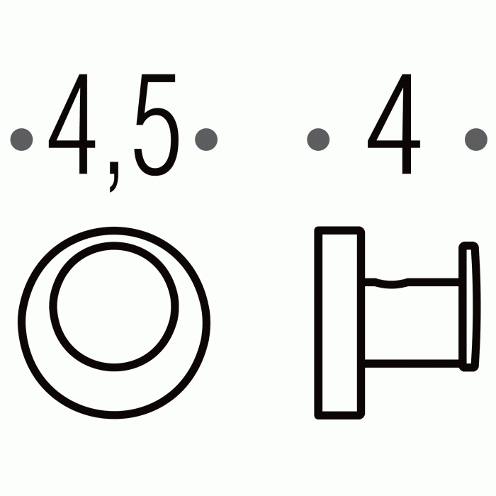 W4917 Крючок COLOMBO PLUS Colombo Design - Вид №1