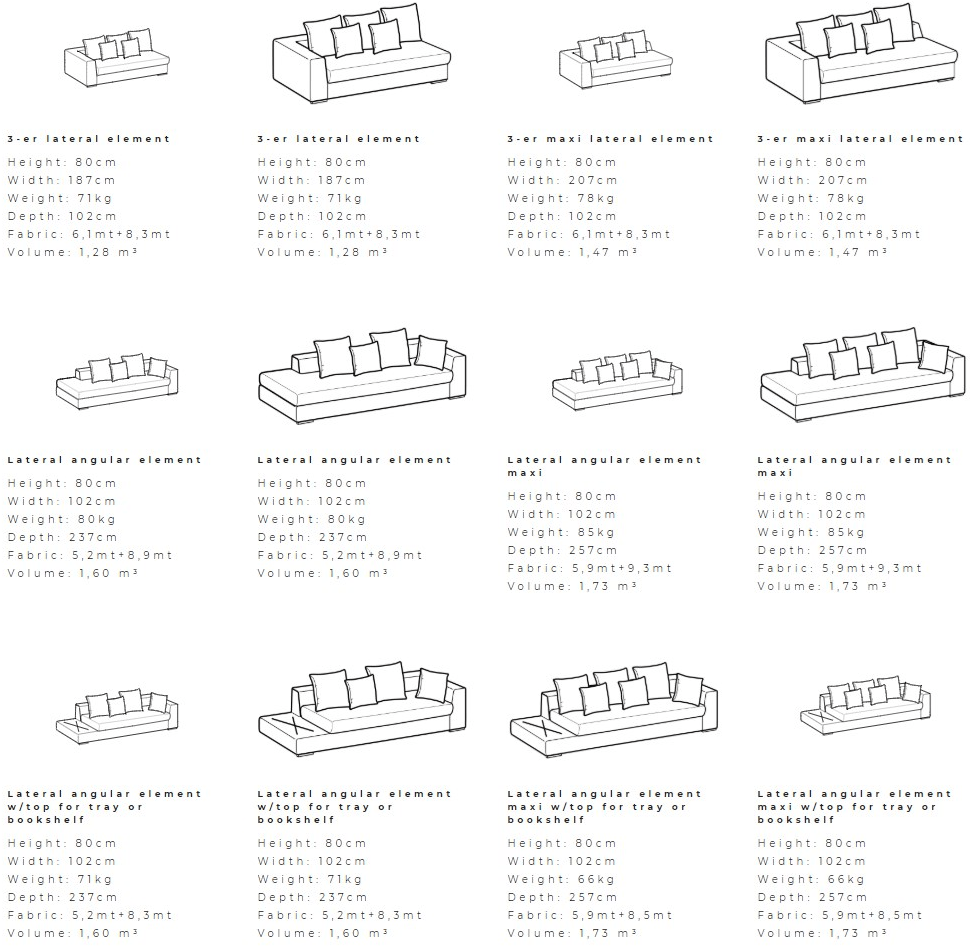 Ditre Italia Секционный угловой диван в коже sun-id-1392049 - Вид №12