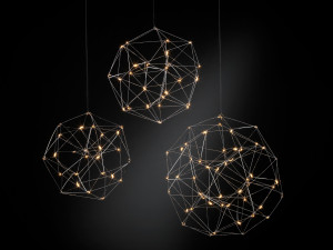 Металл ручной работы светодиодный подвесной светильник