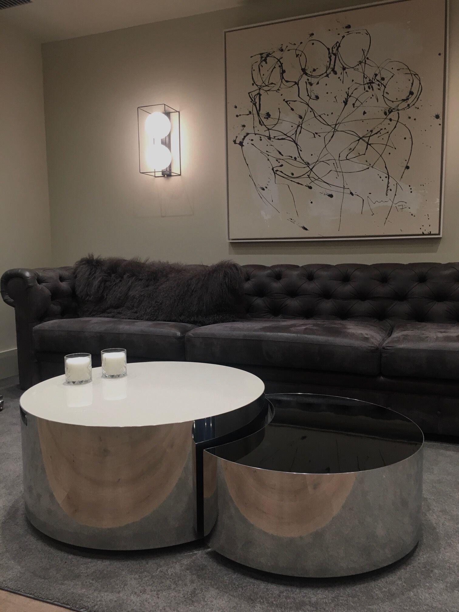 Набор журнальных столиков из ламинированного стекла и металла Jover+Valls Antique Boutique-Luna ARCH-00104161 - Вид №21