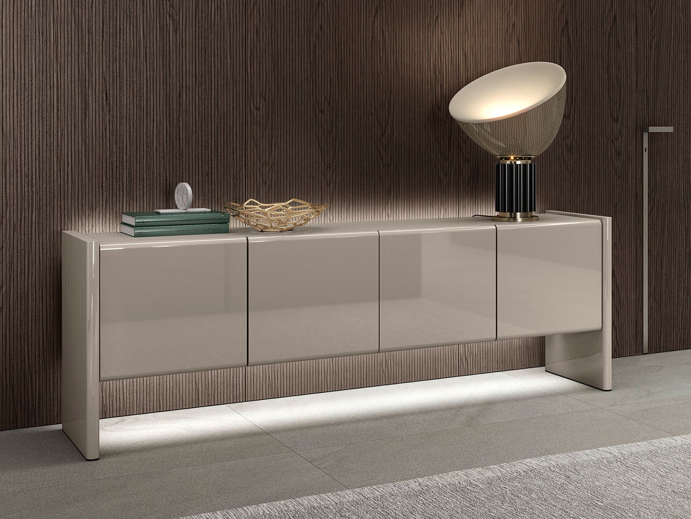 Шкаф из МДФ с распашными дверями Olivieri Cosmo ARCH-00118023