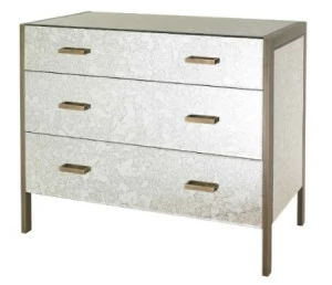Комод с 3 ящиками серый от RVAstley RVASTLEY ДИЗАЙНЕРСКИЕ, PUSHA 060915 Серый