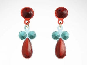 Corsi Design Серьги из смолы Oscar n Cjo-n.1-01/02