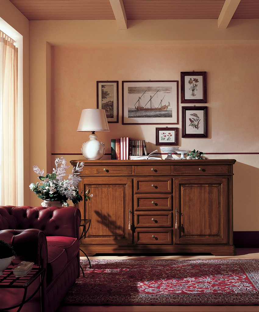 1910 Tifernoit Комод с 7 ящиками, 2 дверцы Soggiorno  - Вид №1