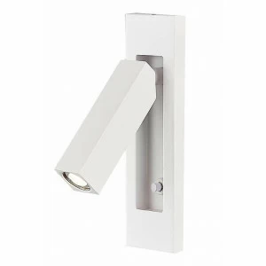 Спот настенный светодиодный белый Gokova 6820 MANTRA ДИЗАЙНЕРСКИЕ, RETTO 00-3925885 Белый