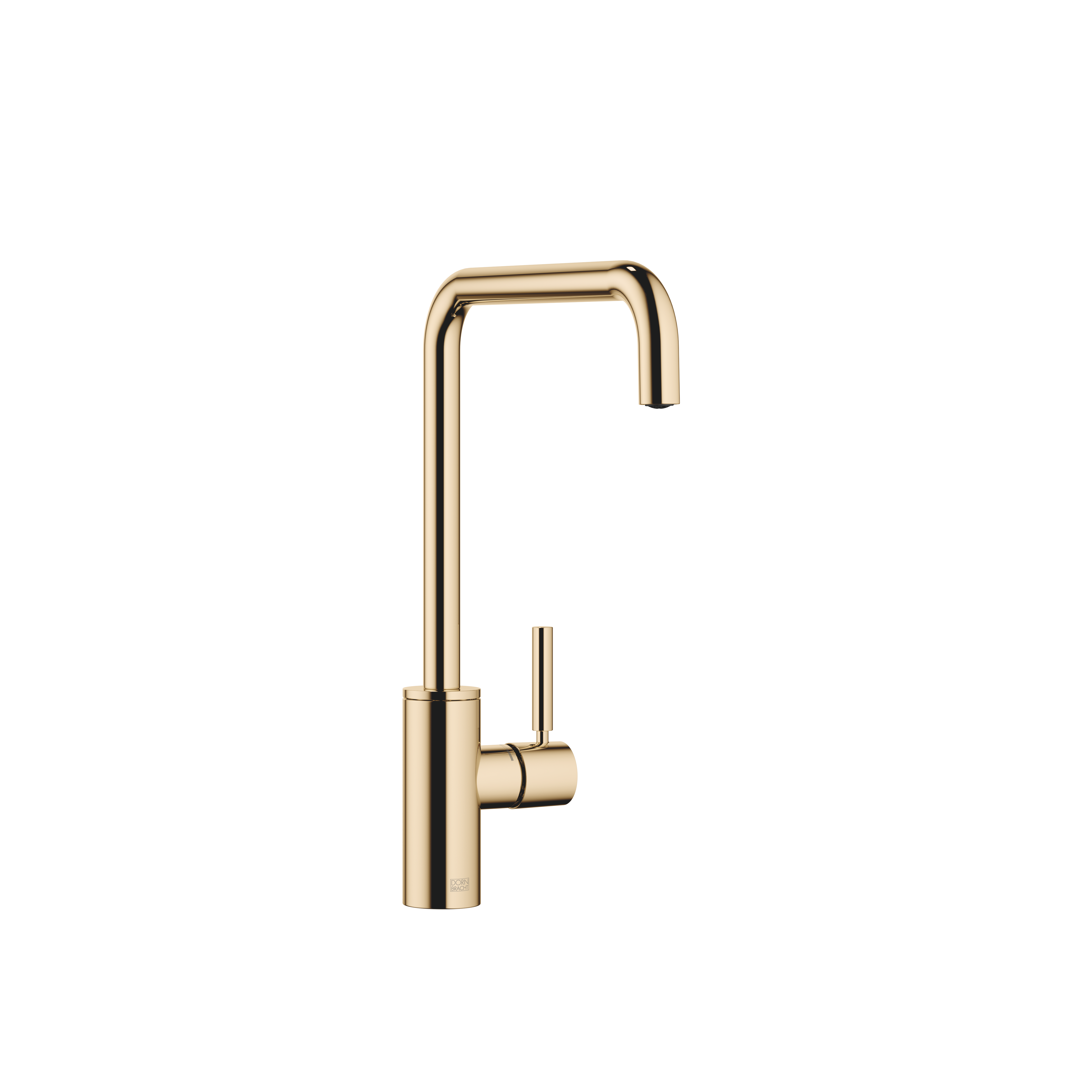 META SQUARE Смеситель однорычажный для ополаскивания/спрей Profi - Durabrass (золото 23 карата) DornBracht 33826861-09