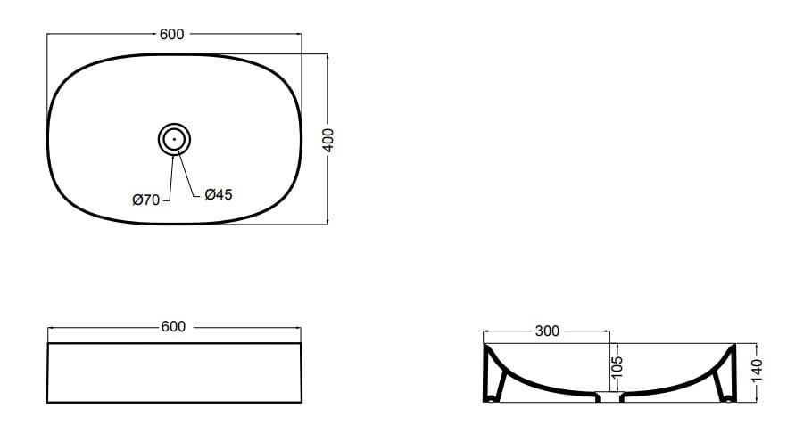 Керамическая прямоугольная столешница Axa Wild ARCH-00131740 - Вид №5