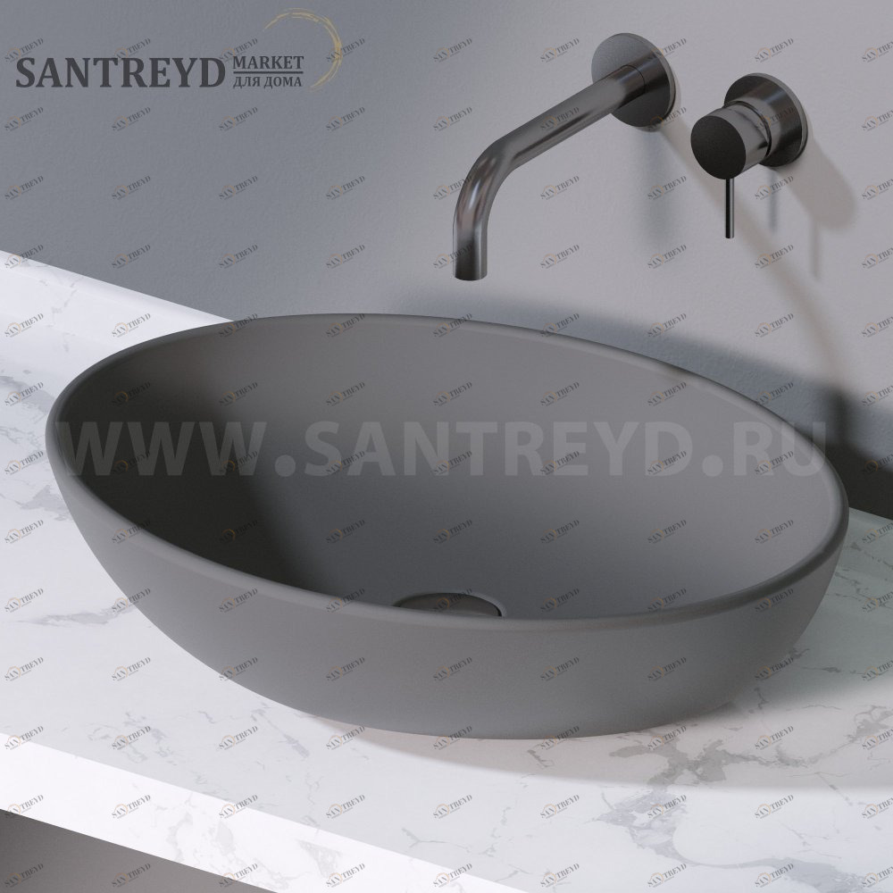 L243116 Накладная раковина на столешницу  овальная A. e T. Italia THIN AeT ITALIA