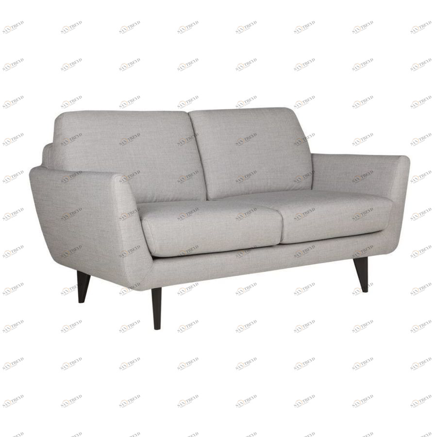 Диван Rucola, двухместный, светло-серый Sits S1611