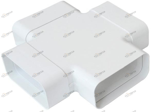 First Corporation Крестовина из абс для прямоугольной трубы La ventilazione Crx157b