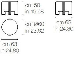 Grilli Круглый журнальный столик Jazz 810105 - Вид №1