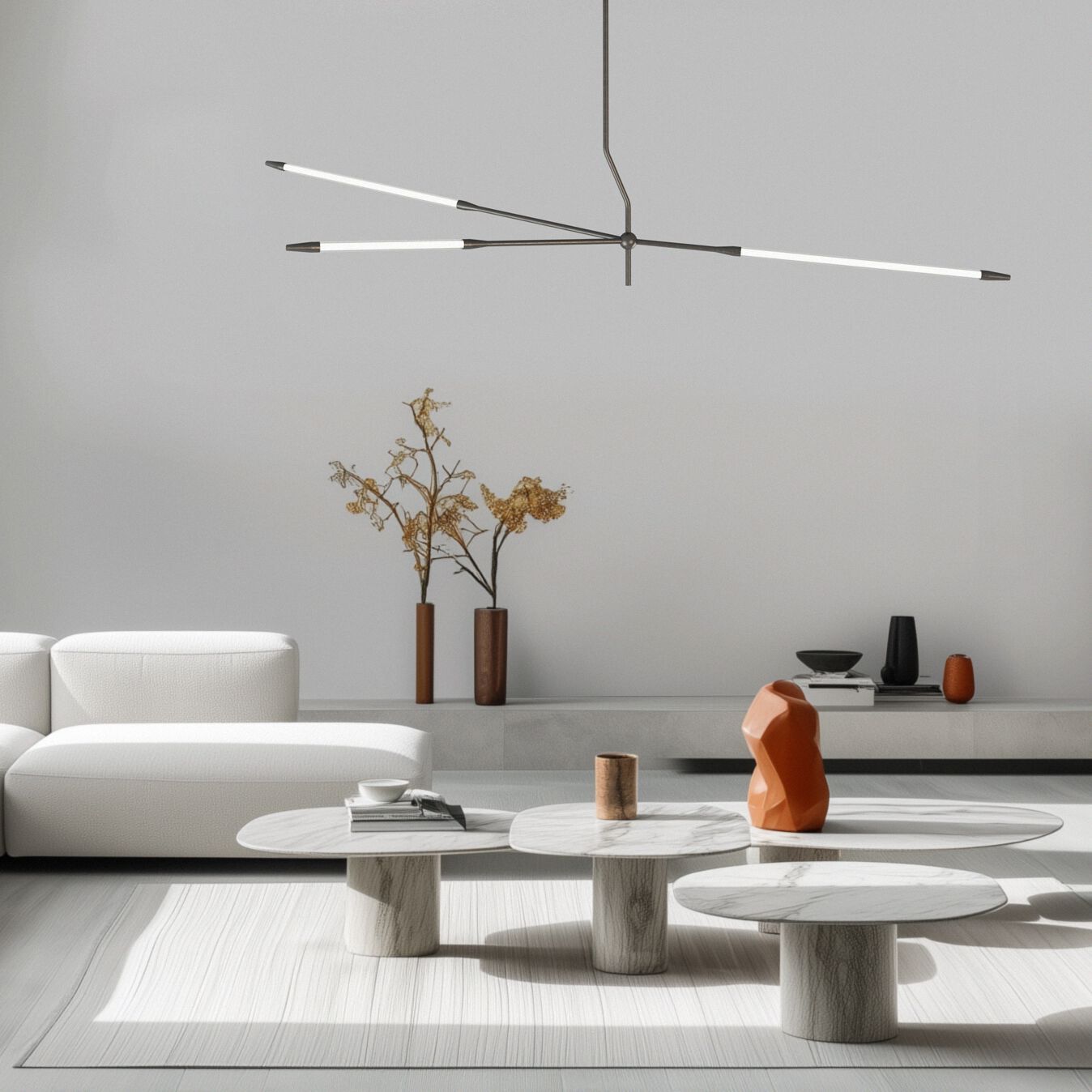 Стальной светодиодный подвесной светильник Intueri Light Javelin ARCH-00151711 - Вид №2