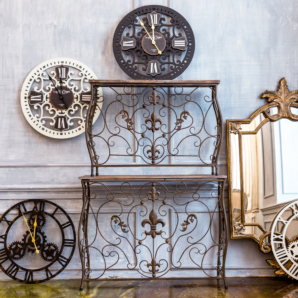 5384 Консоль «Королевская лилия», (шоколадный антик, версия М) Object Desire  - Вид №4