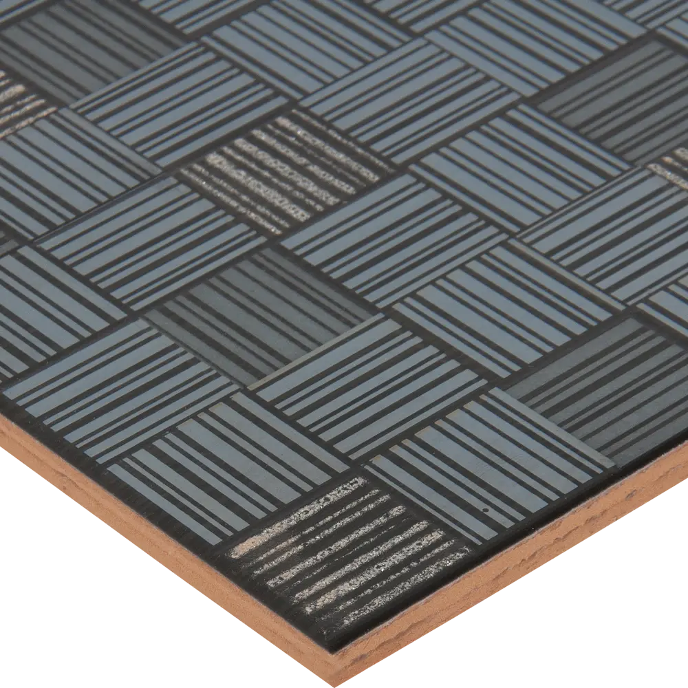 Вставка «Пиксел» 25х50 см цвет черный BELANI STLM-2176523 - Вид №1