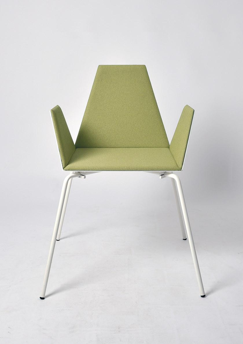 Lgtek Стул с обивкой и подлокотниками Tulipa sun-id-1461245 - Вид №8