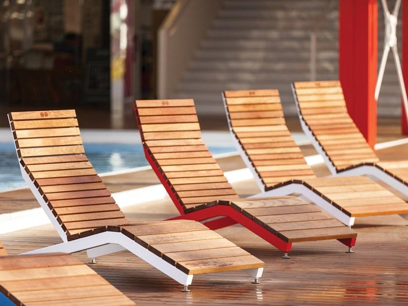 mmcité1 Садовая кушетка из стали и дерева  Rva150  - Вид №8