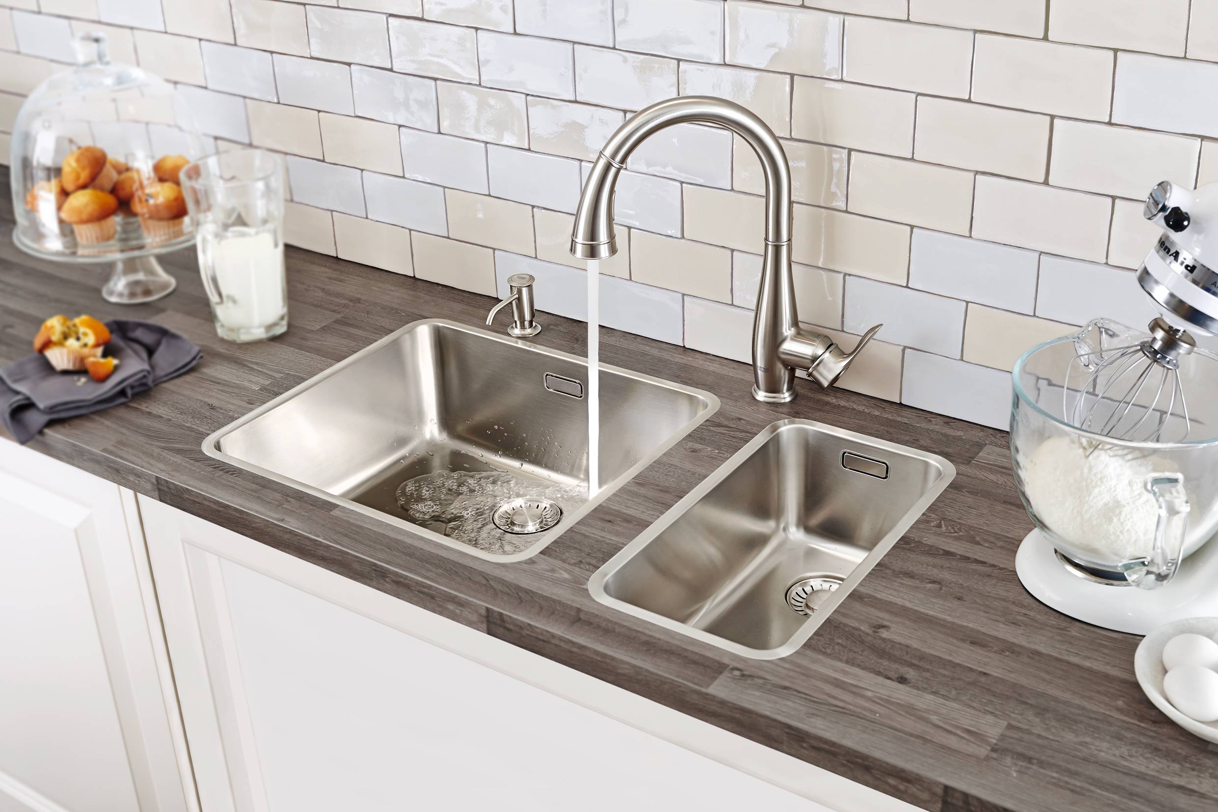 30215DC0 Смеситель для кухни Grohe суперсталь  - Вид №1