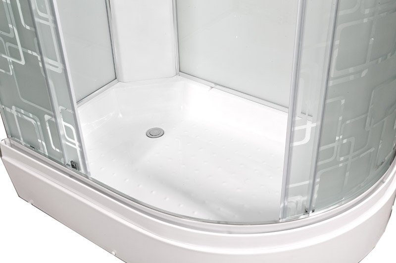 L 920 L с электрикой Душевая кабина DETO Серия L ЕМ2712 L с гм. и эл. - Вид №1