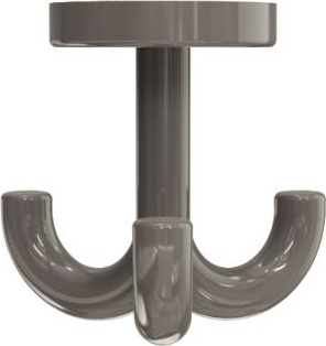 477.90.050 тройной крючок HEWI System 111 | Polyamid  - Вид №5