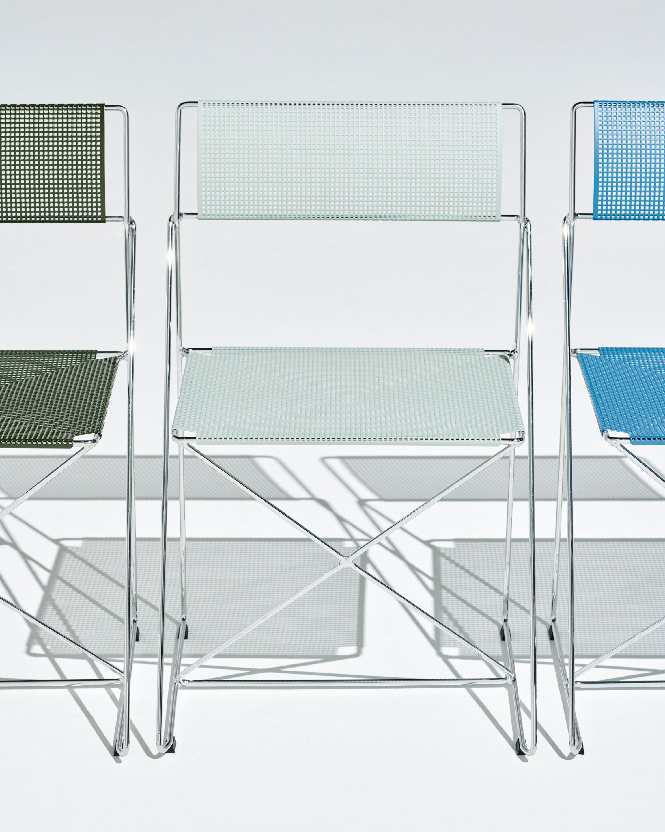 Штабелируемый стальной стул с порошковым покрытием In Stock Hay ARCH-00114990 - Вид №1