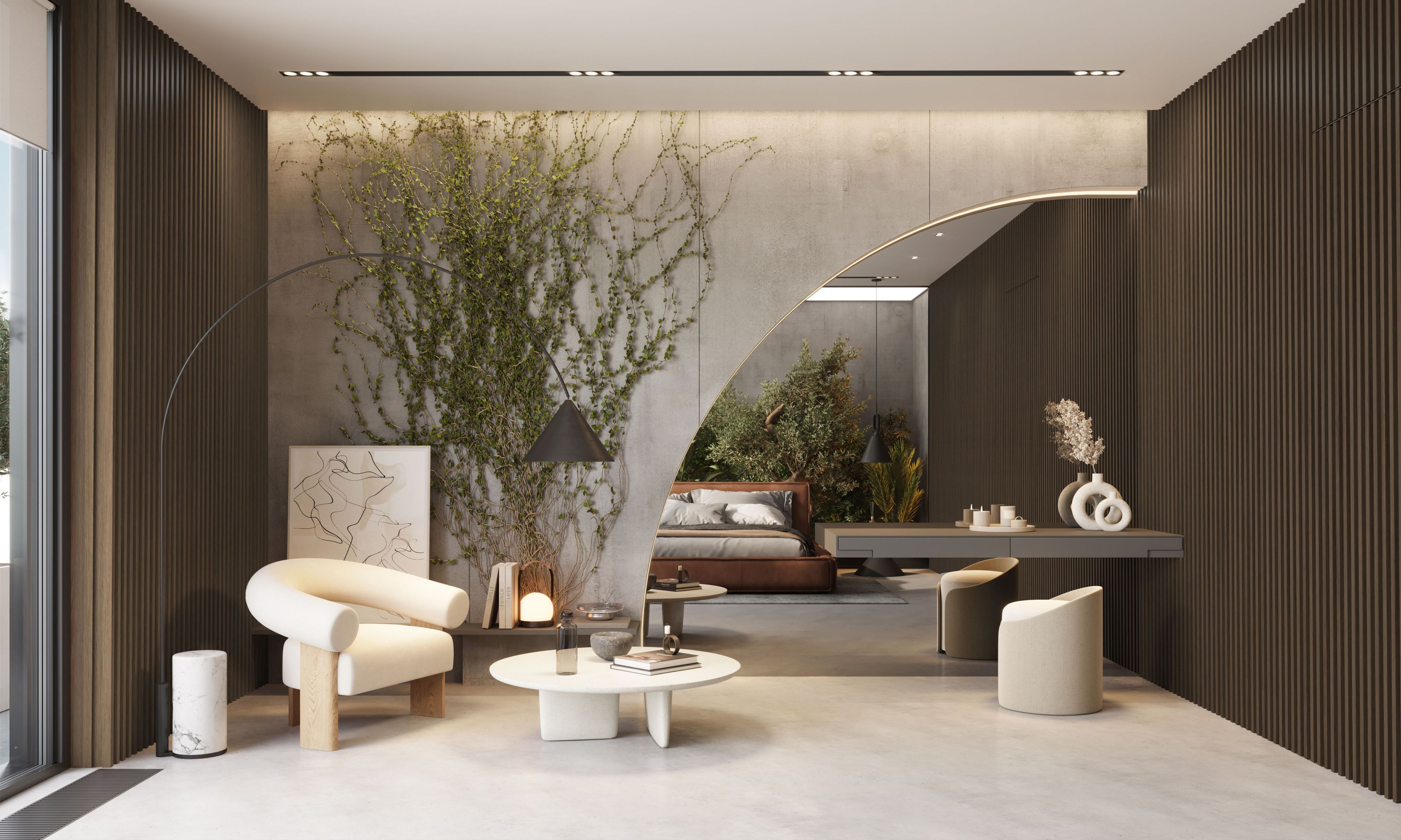 Алюминиевая облицовка фасадов с эффектом дерева RENSON Linarte ARCH-00096106 - Вид №7