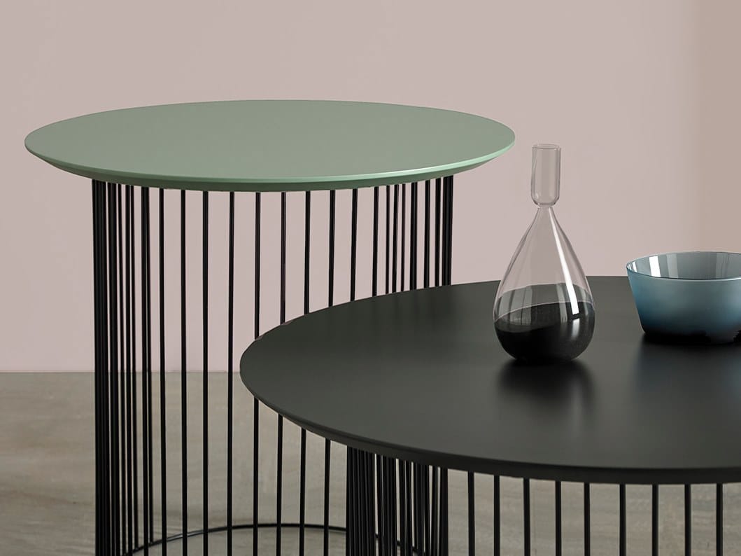 Стальной круглый журнальный столик Kendo Mobiliario Гидра ARCH-00118281 - Вид №11