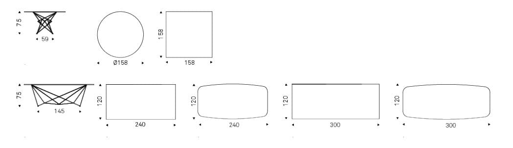 Керамический бочонок садовый стол Cattelan italia GORDON OUTDOOR ARCH-00071719 - Вид №2
