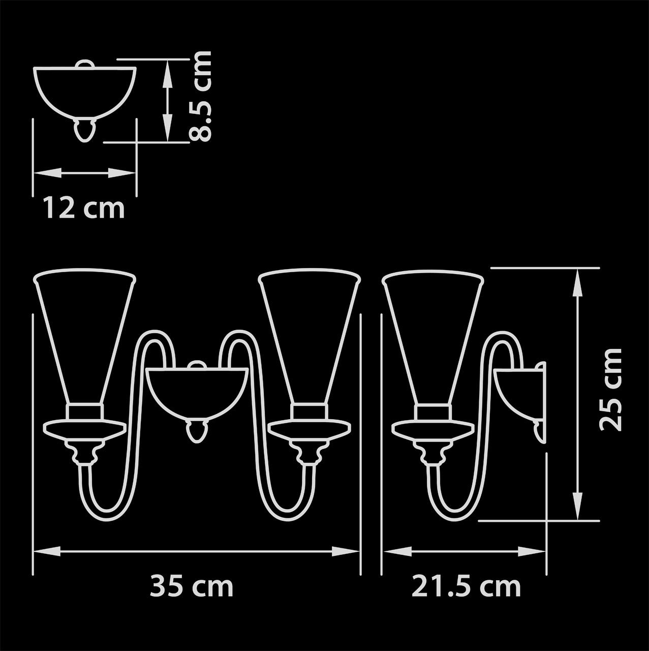Бра Lightstar Torcia 780620 LIGHTSTAR  077428 Белый  - Вид №1
