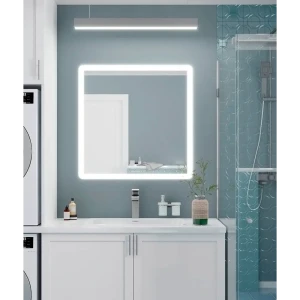 Зеркало для ванной Omega Glass Тип 2 SD312 с подсветкой 80x80 см квадратное