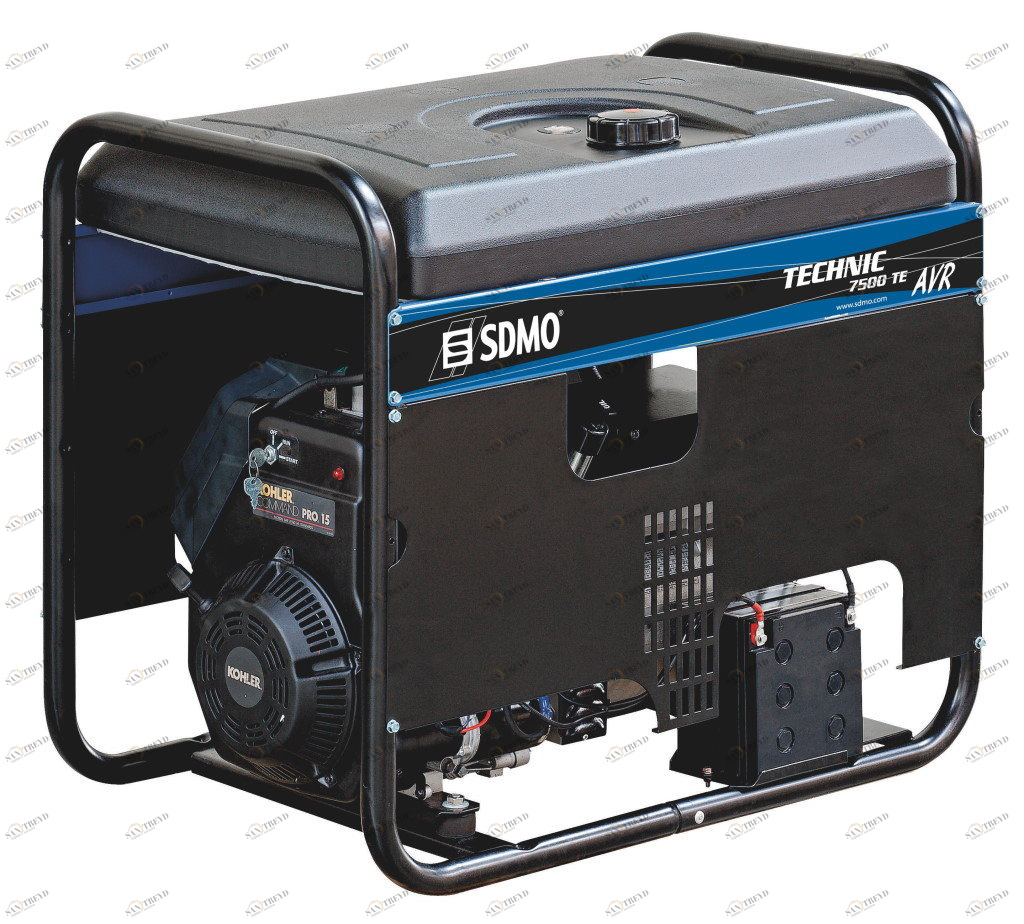 Бензиновый генератор SDMO TECHNIC 7500 TE sun-id-1030861