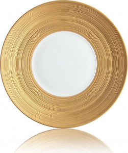 56403 JL Coquet Тарелка десертная 16см "Хемисфер" (золотой) Фарфор