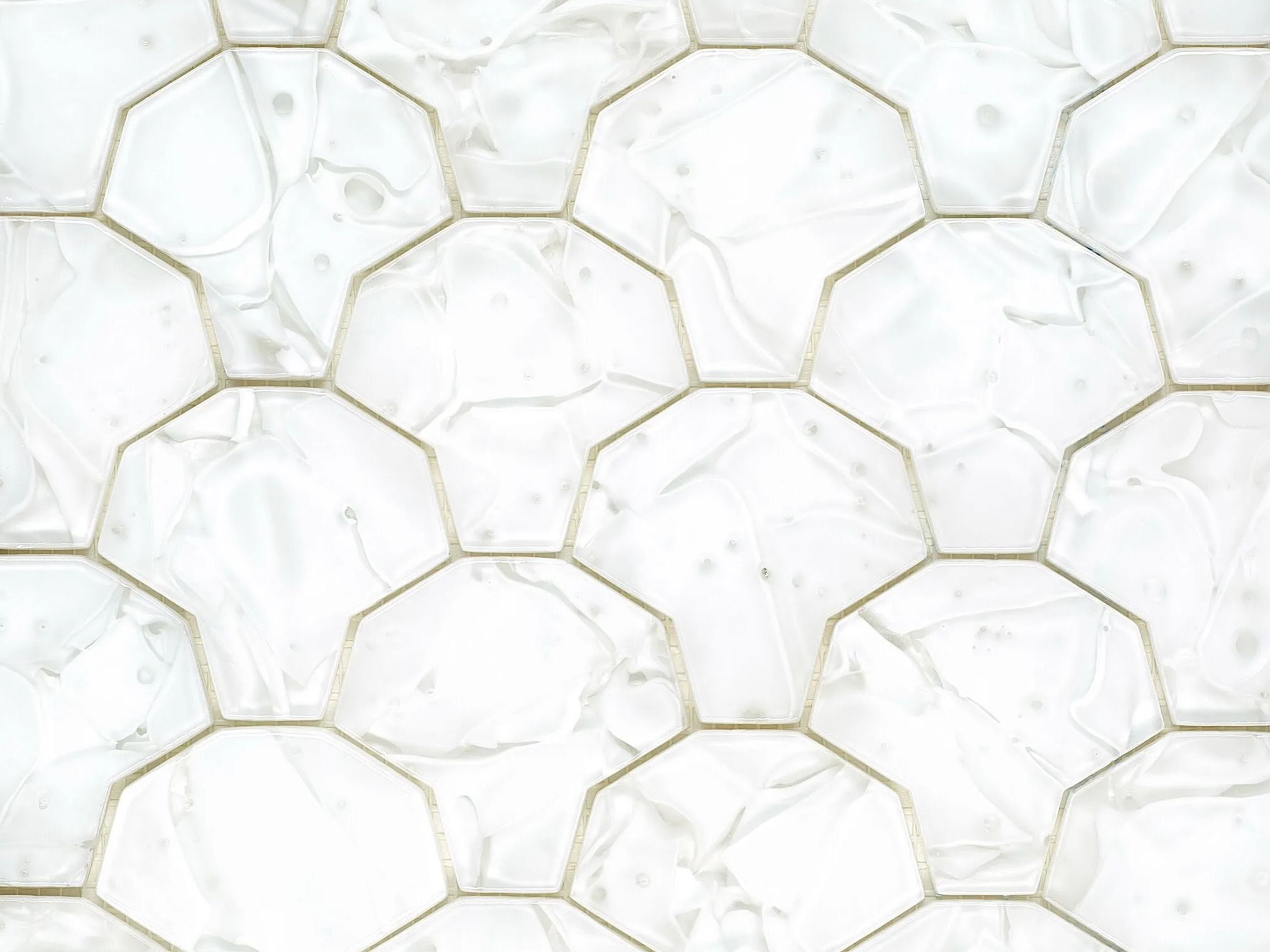 Переработанная стеклянная мозаика BROKISGLASS M.5. DROPS ARCH-00026486