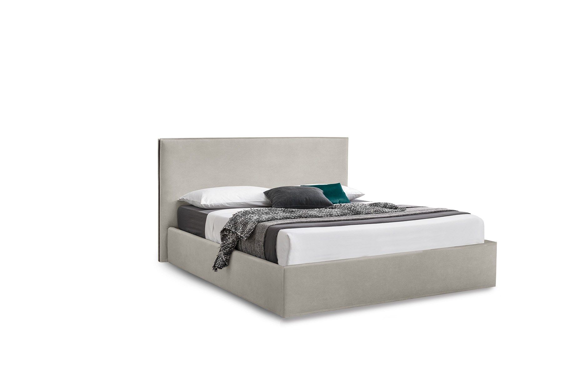 Двуспальная кровать для хранения ткани с мягким изголовьем Felis Bedstories ARCH-00073007 - Вид №8